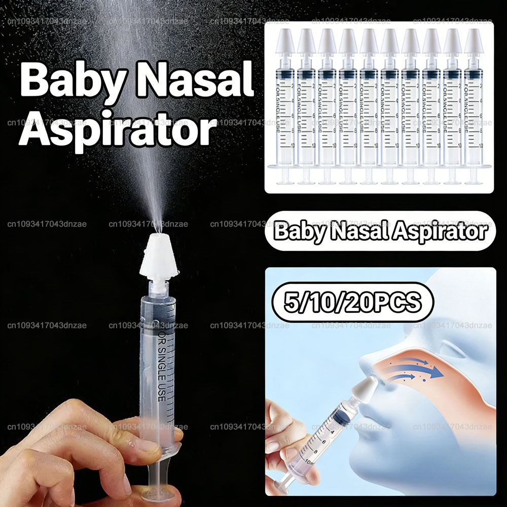 Baby Nose Cleaner - Seringa Aspiradora Nasal para Bebês, Limpador