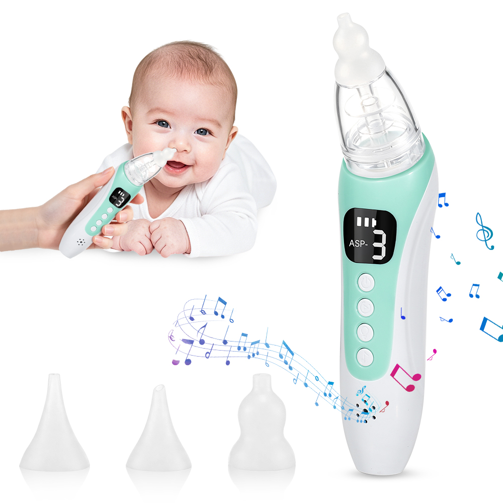 Baby Nose Cleaner - Aspirador Nasal Elétrico para Bebês, Versão
