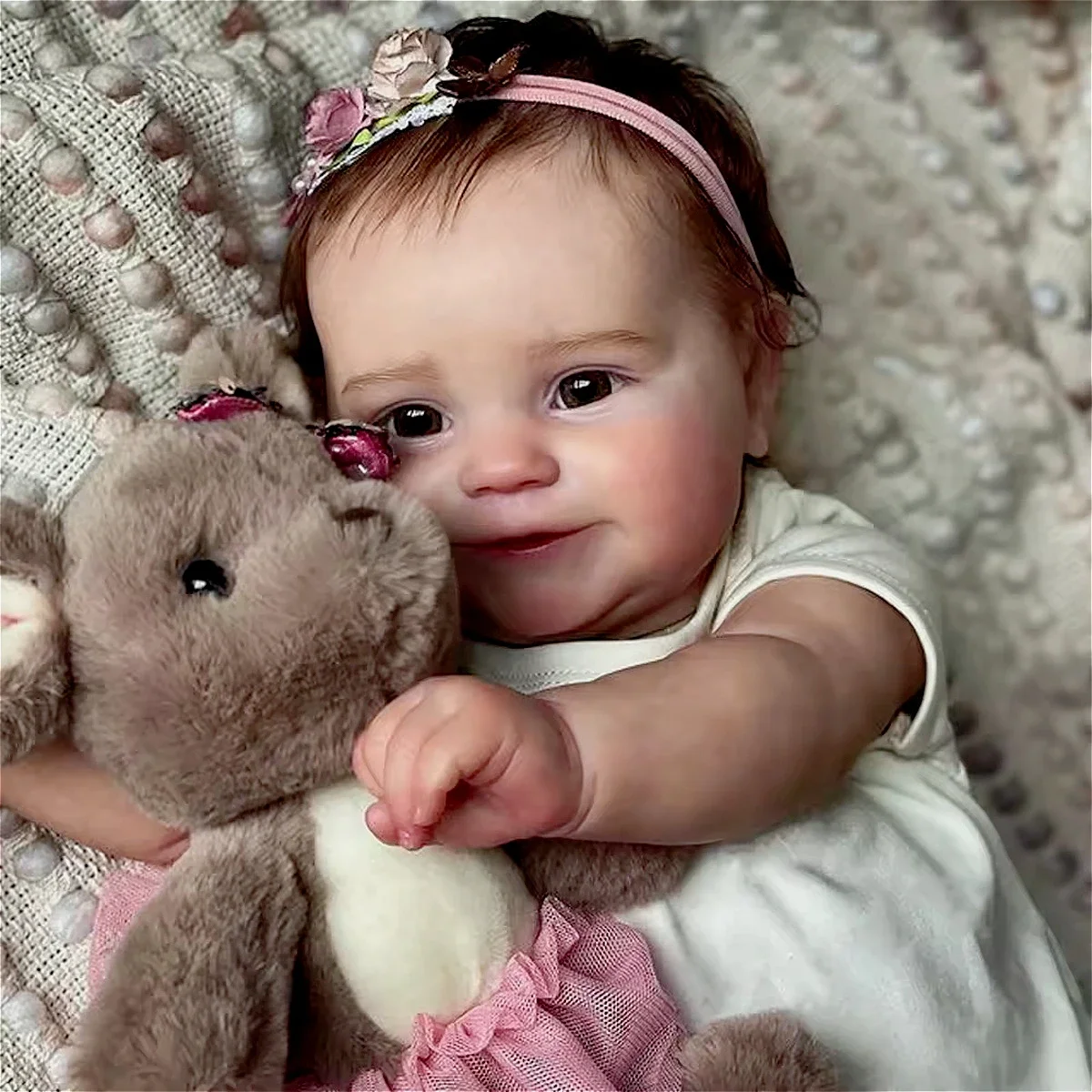 Boneca Reborn Realista de 50cm - Baby Products For Newborn avaliação e preço