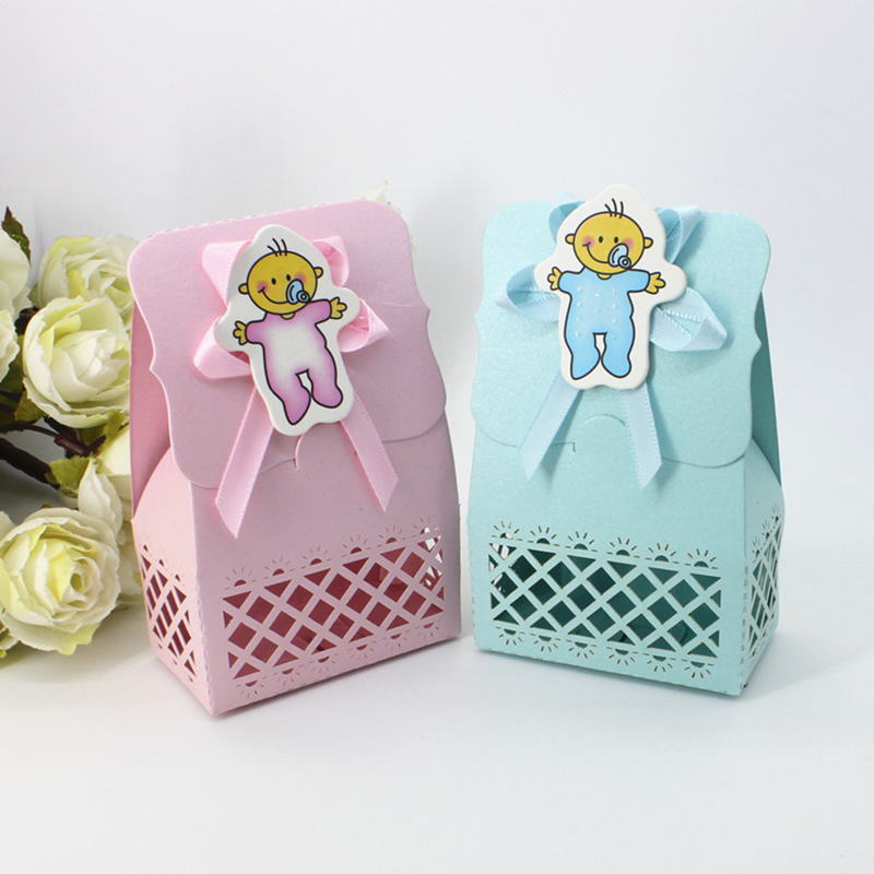 Baby Bottle Candy Box com Bow  - Zwitsal Baby Products avaliação e preço