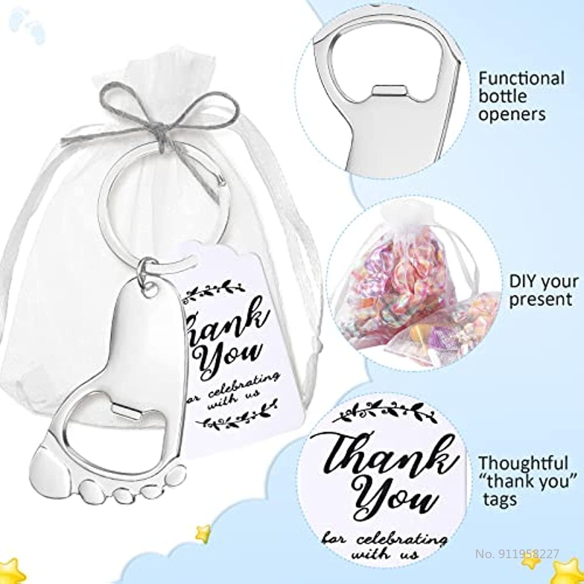Kit com 50 Abridores de Garraf - Zwitsal Baby Products avaliação e preço