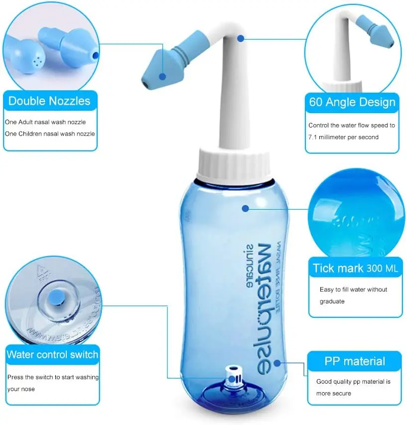 Irrigador Nasal 300ml 500ml, G - Baby Nose Cleaner avaliação e preço